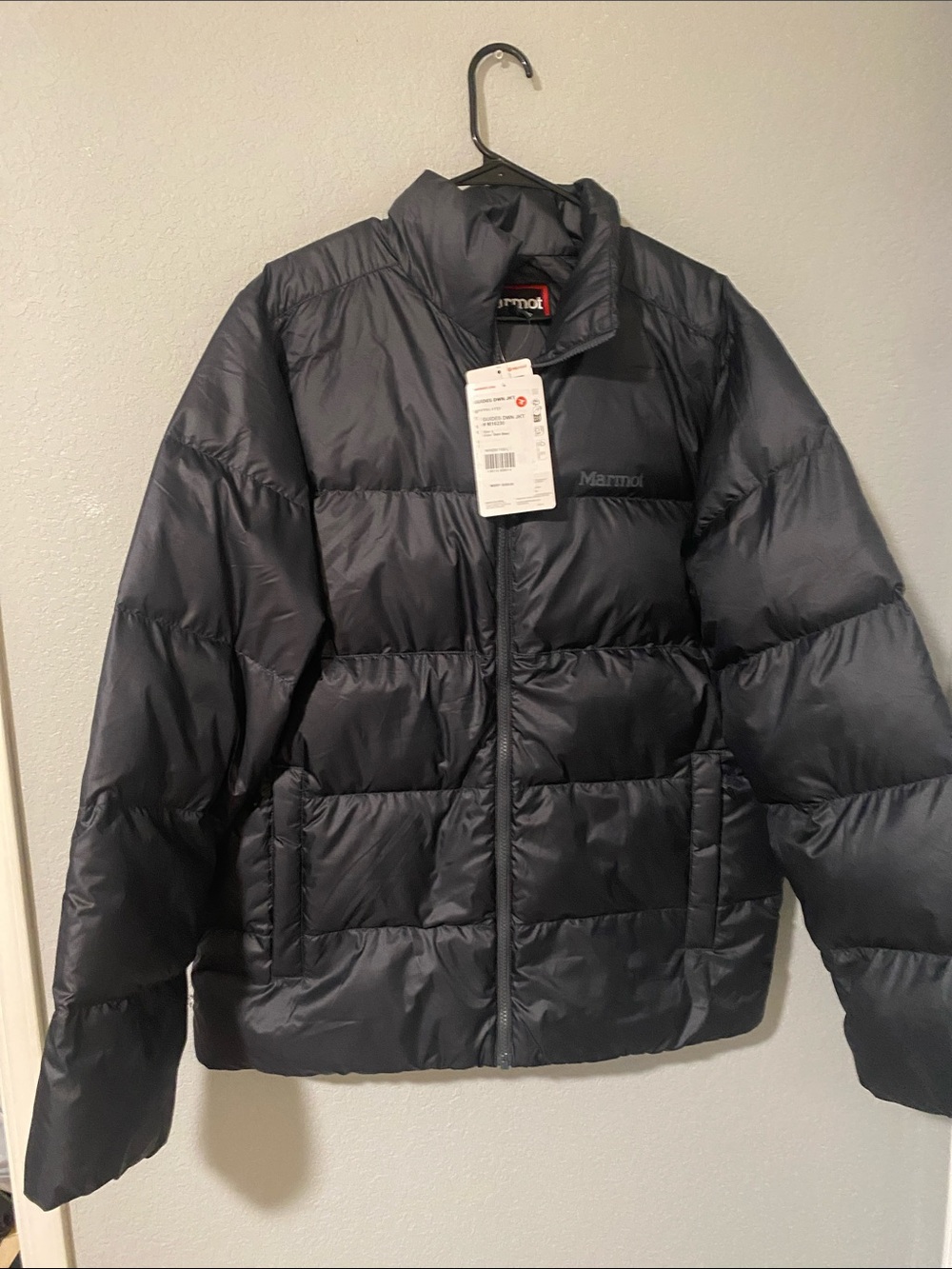 Marmot Men's deep steel Down Puffer Jacket